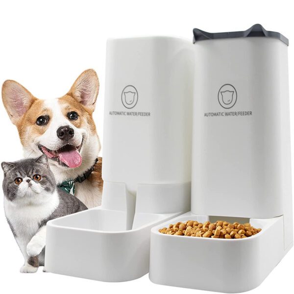 Automatic Pet Feeder - Water Dispenser & Food Bowls - Image 7