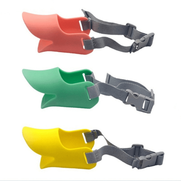 Duck Style Silicone Dog Muzzle for Small & Large Dogs - Image 5