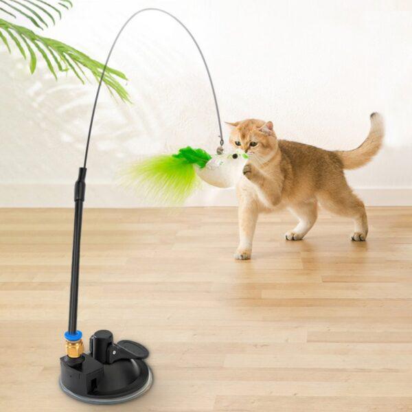 Interactive Cat Toy - Cat Teaser Wand - Image 2