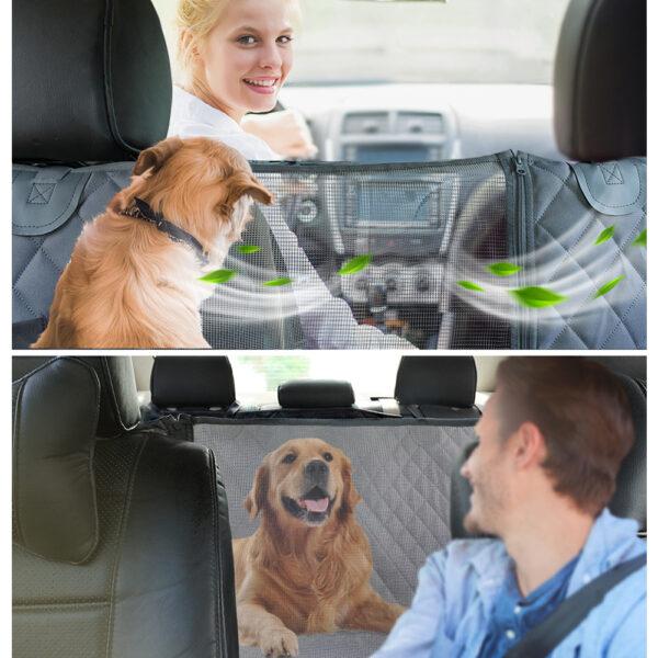 Waterproof Dog Car Seat Cover - Pet Travel Carrier - Image 4