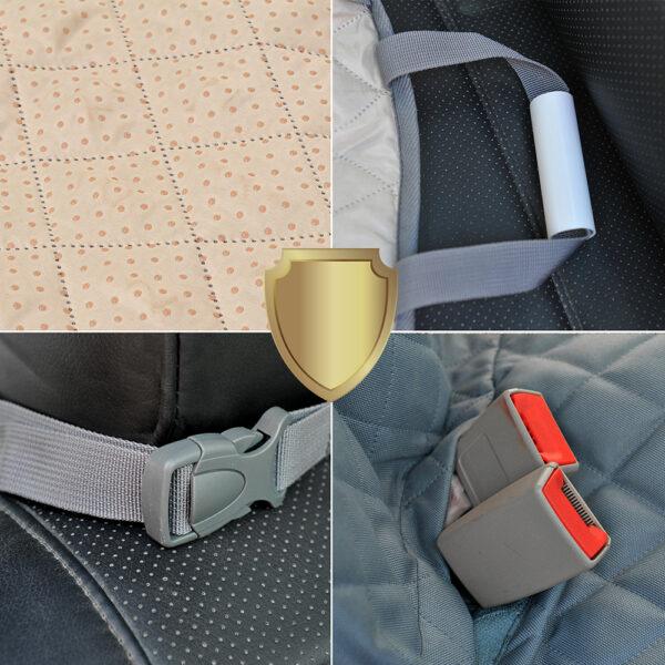 Waterproof Dog Car Seat Cover - Pet Travel Carrier - Image 7