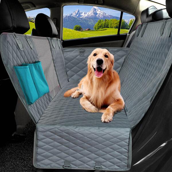 Waterproof Dog Car Seat Cover - Pet Travel Carrier - Image 2