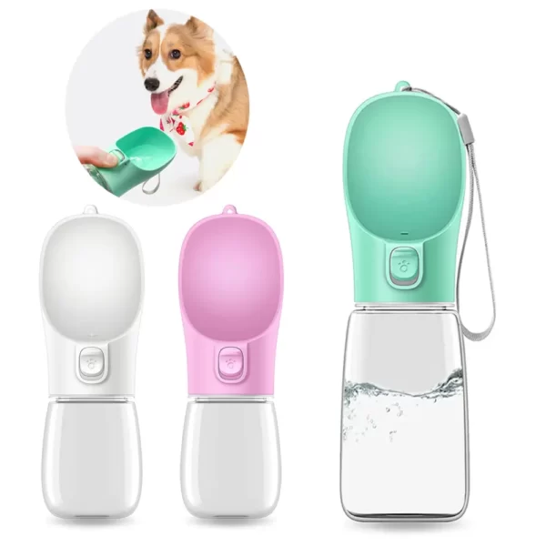 Portable Dog Water Bottle - Dog Bowl for Outdoor Walking