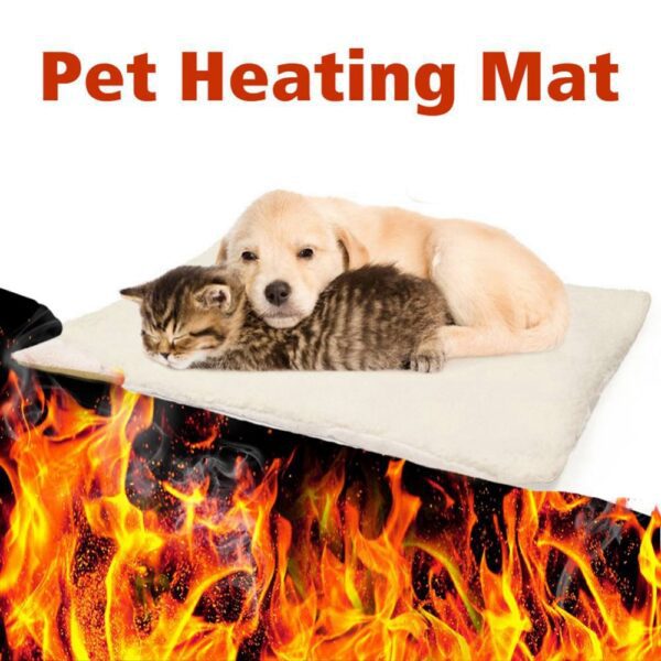 Self-Warming Pet Bed - Thermal Pet Pad with Removable Cover & Non-Slip Bottom - Image 6