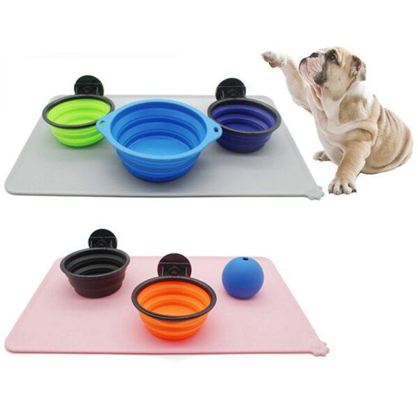 Cat & Dog Food Mat: Silicone, Non-Stick, Waterproof - Image 2