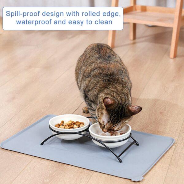 Cat & Dog Food Mat: Silicone, Non-Stick, Waterproof - Image 3