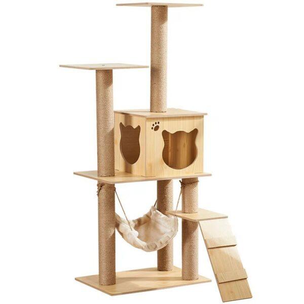 Cat Tower - Wood Cat Tree